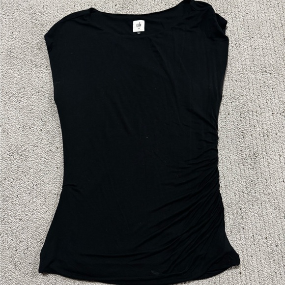Cabi black scrunch side tank size Medium - Picture 1 of 3